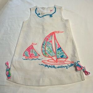 Lilly Pulitzer 2013 You Put The Wind In My Sails Girls size 3 Great condition.